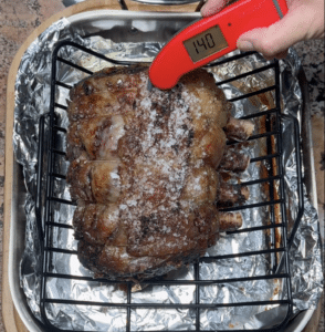 Let rest and come up to temrature.